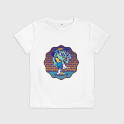 Детская футболка Boy on a skateboard