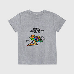 Детская футболка Виндсёрфинг как есть