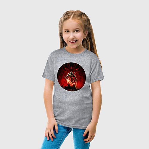 Детская футболка Думгай / Меланж – фото 4