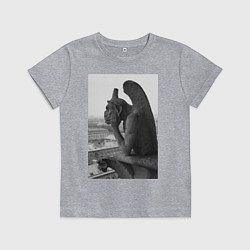 Футболка хлопковая детская Dreaming, цвет: меланж