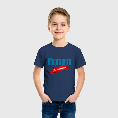 Детская футболка Маргарита - ограниченный выпуск / Тёмно-синий – фото 3