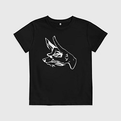 Детская футболка Человек-бензопила демон лисы