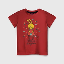 Детская футболка Заинька-лапушка
