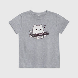 Детская футболка Аниме Бонго кот