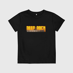 Детская футболка Deep Rock Galactic logo