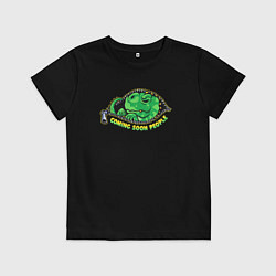 Детская футболка Coming soon people