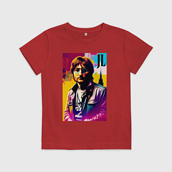 Детская футболка John Lennon - world legend