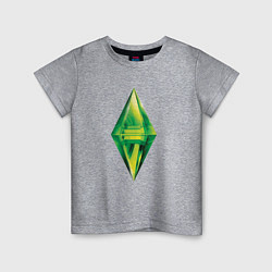 Детская футболка Знак персонажа Симс