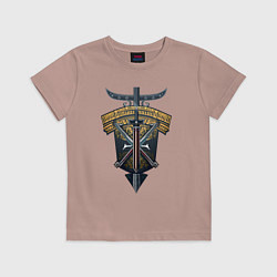 Детская футболка Рыцарские щит и меч