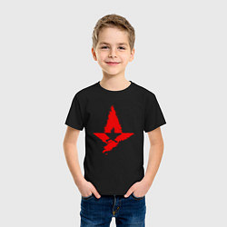 Футболка хлопковая детская Astralis art, цвет: черный — фото 2