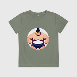 Детская футболка Борец сумо