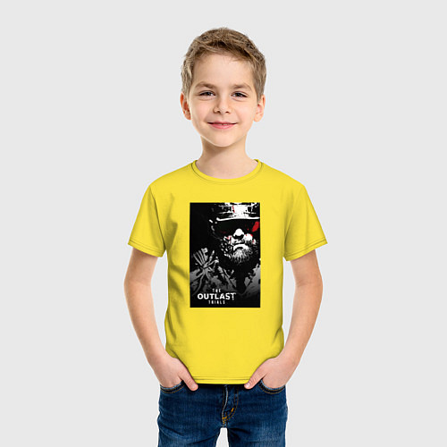 Детская футболка The Outlast Trials Лиланд Койл / Желтый – фото 3