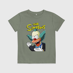 Детская футболка Krusty the clown