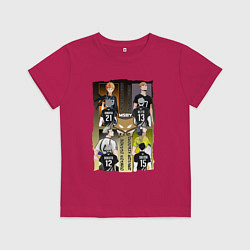 Детская футболка Волейбол - haikyuu