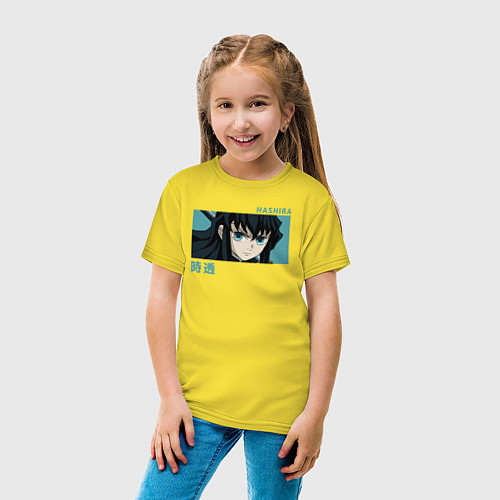 Детская футболка Токито / Желтый – фото 4