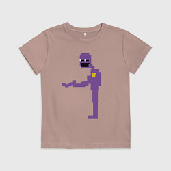 Детская футболка Сиреневый человек