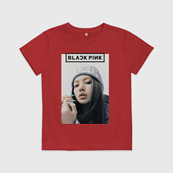 Детская футболка Джису блэкпинк
