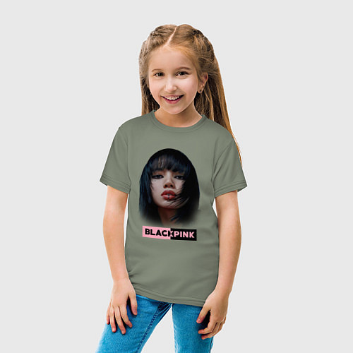 Детская футболка Lalisa Blackpink / Авокадо – фото 4