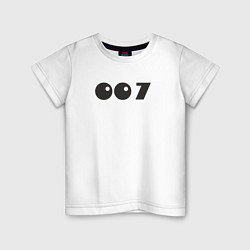 Детская футболка Number 007
