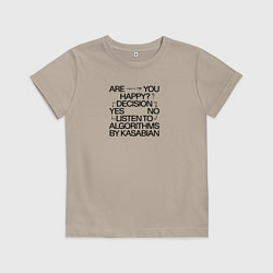 Детская футболка Kasabian Algorithms