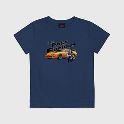 Детская футболка Пол Уокер Toyota supra MK4