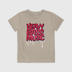 Детская футболка Heavy bass music