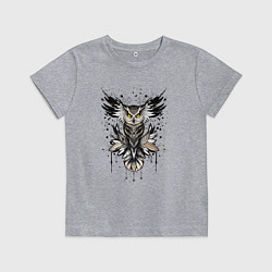 Детская футболка Сова викинга