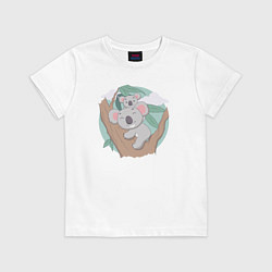Детская футболка Коалы на дереве