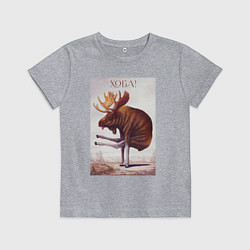 Детская футболка Лось хоба