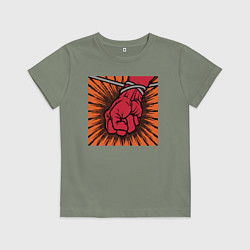 Детская футболка Обложка альбома St Anger группы Metallica