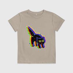 Детская футболка Глюк кот - Technical Glitch