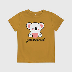 Детская футболка Тебя любят