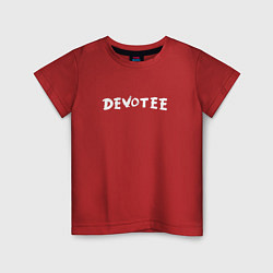 Футболка хлопковая детская Depeche Mode - Devotee Mode, цвет: красный