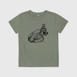 Детская футболка Медоед стильный