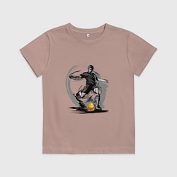 Детская футболка Золотой мяч футболиста