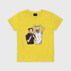Детская футболка Сатору и Гето - Магическая битва