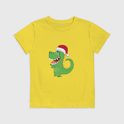 Детская футболка Дракон Санта