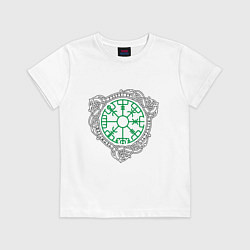 Детская футболка Компас викингов вегвизир