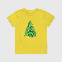 Детская футболка Елка из драконов