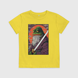 Детская футболка Pepe samurai