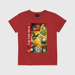 Детская футболка Earth worm jim 2 cover