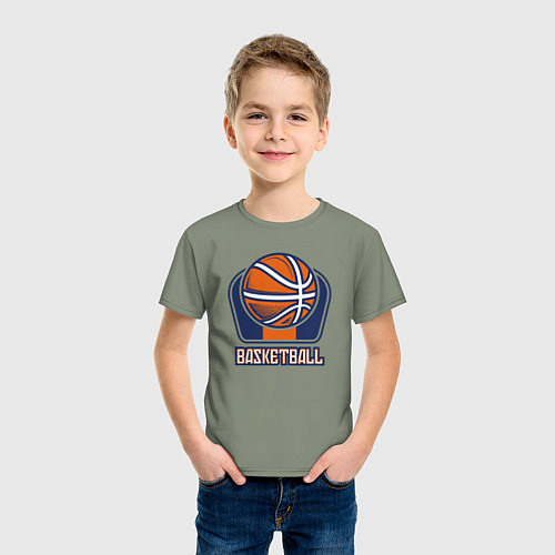 Детская футболка Style basketball / Авокадо – фото 3