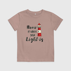 Детская футболка Маяк ретро