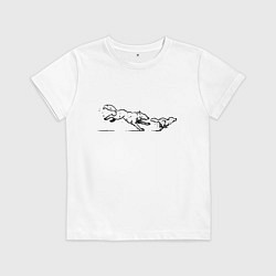 Детская футболка Братья волки из Life is Strange 2