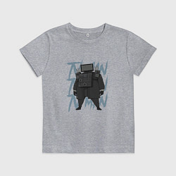 Детская футболка Упитанный ТВ Мен