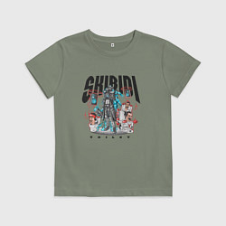 Детская футболка Скибиди туалет и титан