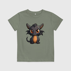 Детская футболка Дракончик чудо с крыльями