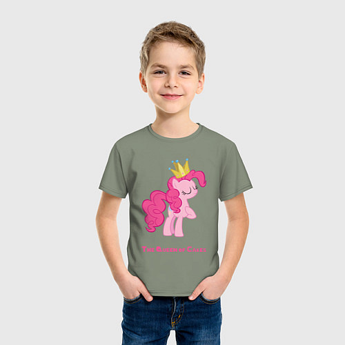 Детская футболка Королева тортиков Пинки Пай / Авокадо – фото 3