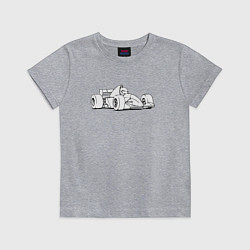 Детская футболка Мультяшная Формула-1