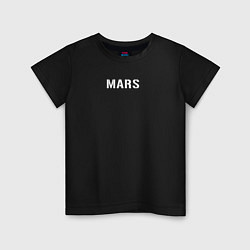 Футболка хлопковая детская Mars 30STM, цвет: черный